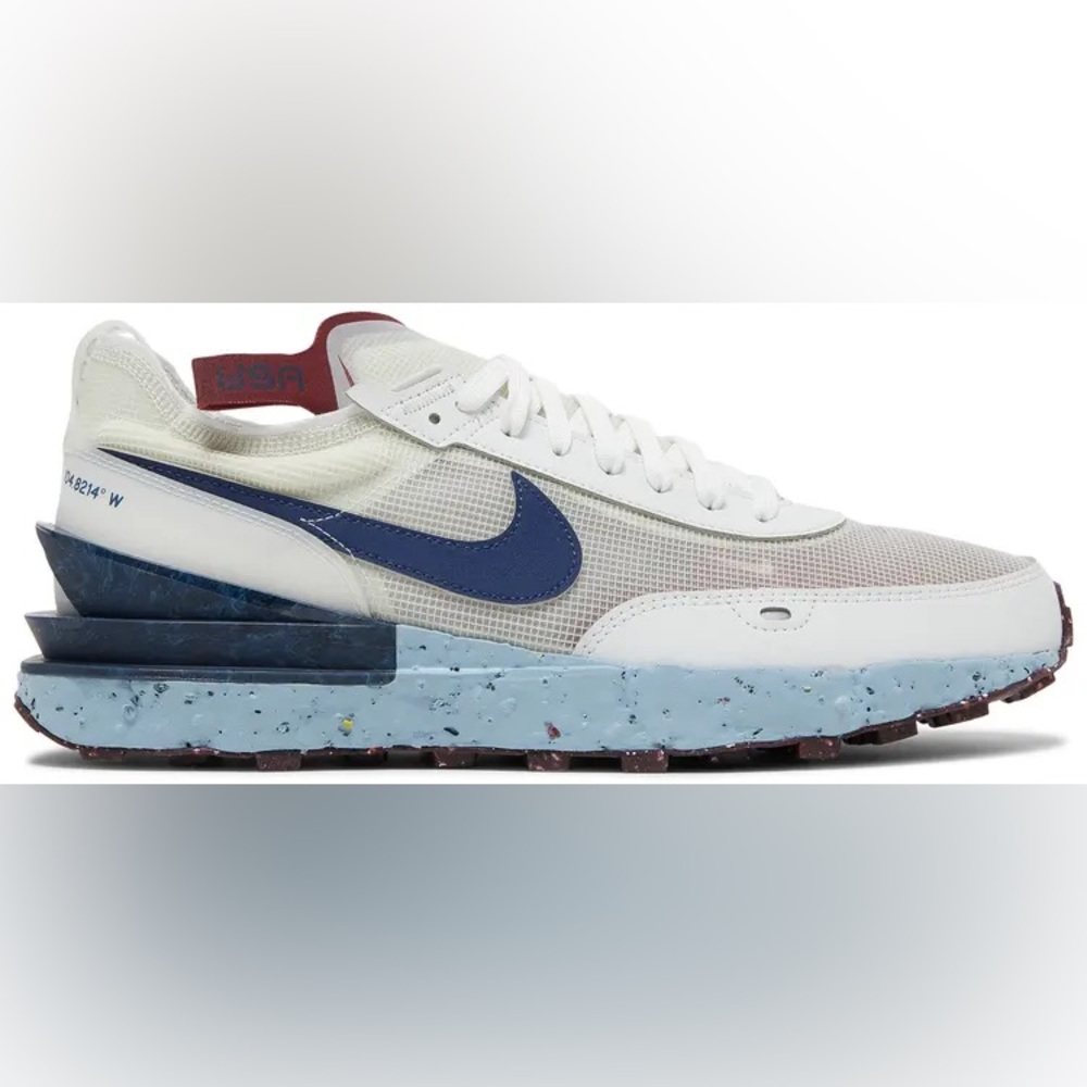 Men’s Nike Waffle One Crater
Summit White Blue Void